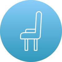 Dining Chair Icon Design Symbol vector