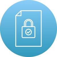 Lock Icon Design Symbol vector