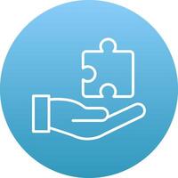 Puzzle Icon Design Symbol vector