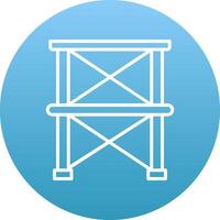 Scaffolding Icon Design Symbol vector
