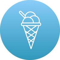 Ice Cream Icon Design Symbol vector