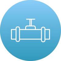 Pipe Icon Design Symbol vector