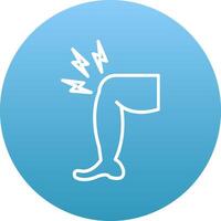 Pain Icon Design Symbol vector