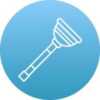 Plunger Icon Design Symbol vector