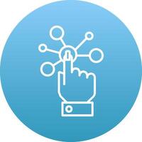 Interaction Icon Design Symbol vector