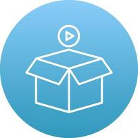 Package Icon Design Symbol vector