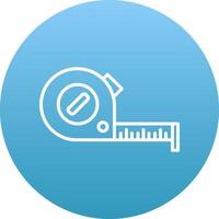 Measure Tape Icon Design Symbol vector