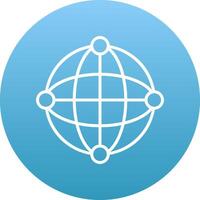 Network Icon Design Symbol vector