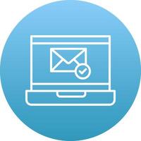 Mailing Icon Design Symbol vector