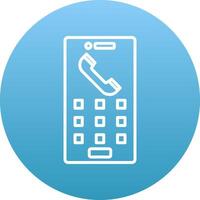 Keypad Icon Design Symbol vector