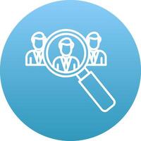 Hiring Icon Design Symbol vector