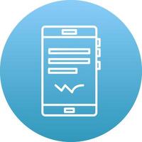 E Signature Icon Design Symbol vector