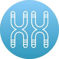 Chromosome Icon Design Symbol vector