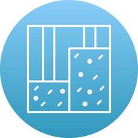 Gypsum Board Icon Design Symbol vector