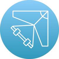 Glider Icon Design Symbol vector