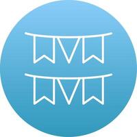 Garland Icon Design Symbol vector