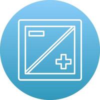 Exposure Icon Design Symbol vector