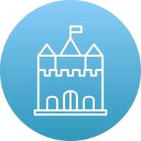 Castle Icon Design Symbol vector