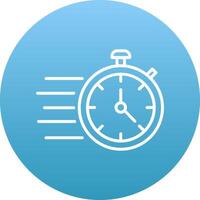 Fast Time Icon Design Symbol vector