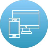 Device Icon Design Symbol vector