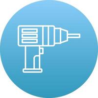 Drilling Machine Icon Design Symbol vector