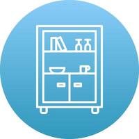Display Case Icon Design Symbol vector