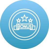 Bonus Icon Design Symbol vector