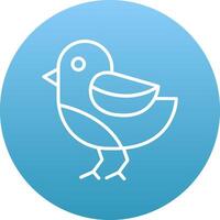 Bird Icon Design Symbol vector