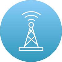 Broadcast Icon Design Symbol vector