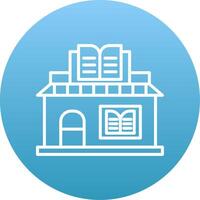 Book Shop Icon Design Symbol vector