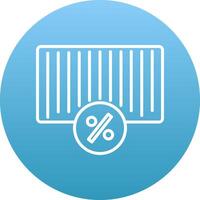 Barcode Icon Design Symbol vector