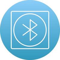 Bluetooth Icon Design Symbol vector