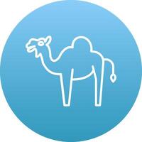 Camel Icon Design Symbol vector