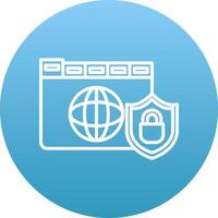 Browser Icon Design Symbol vector