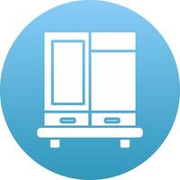 Wardrobe Icon Design Symbol vector