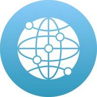Worldwide Icon Design Symbol vector