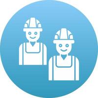 Workers Icon Design Symbol vector