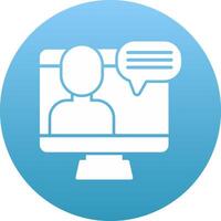 Conference Icon Design Symbol vector