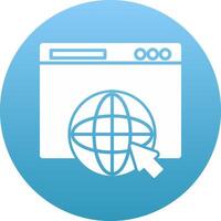 Web Page Icon Design Symbol vector