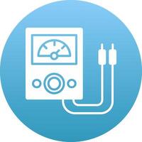Voltmeter Icon Design Symbol vector