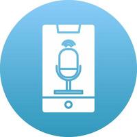 Voice Control Icon Design Symbol vector