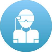 Virtual Reality Icon Design Symbol vector