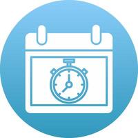 Timer Icon Design Symbol vector