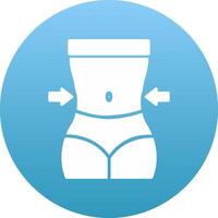 Waist Icon Design Symbol vector