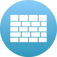 Wall Icon Design Symbol vector