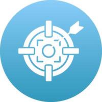 Target Icon Design Symbol vector