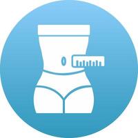 Waist Icon Design Symbol vector