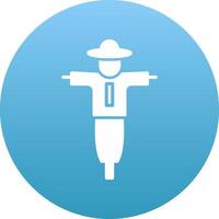 Scarecrow Icon Design Symbol vector