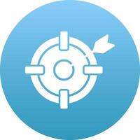 Target Icon Design Symbol vector
