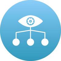 Supervision Icon Design Symbol vector